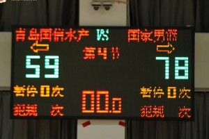 【圖片集錦】男籃內(nèi)部教學(xué)賽 中國男籃78 - 59大勝青島